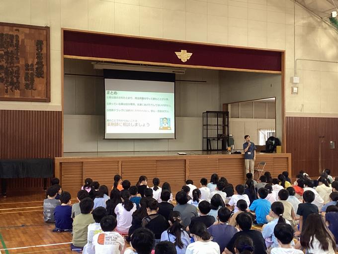 薬物乱用防止教室の様子②