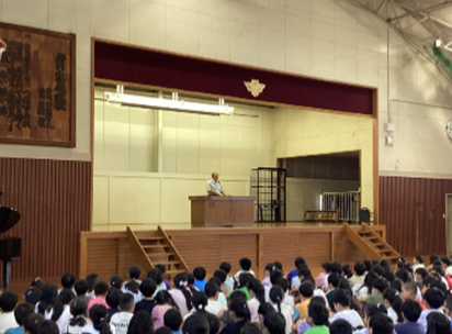 校長からの話