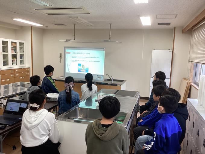 茶道教室の様子①