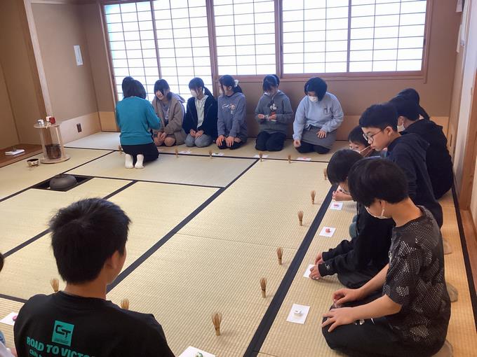 茶道教室の様子②