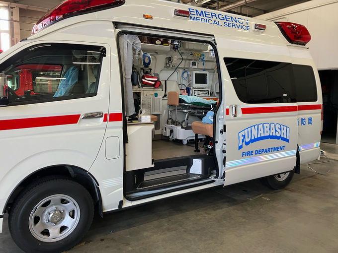 救急車の見学