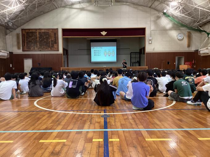 薬物乱用防止教室の様子②