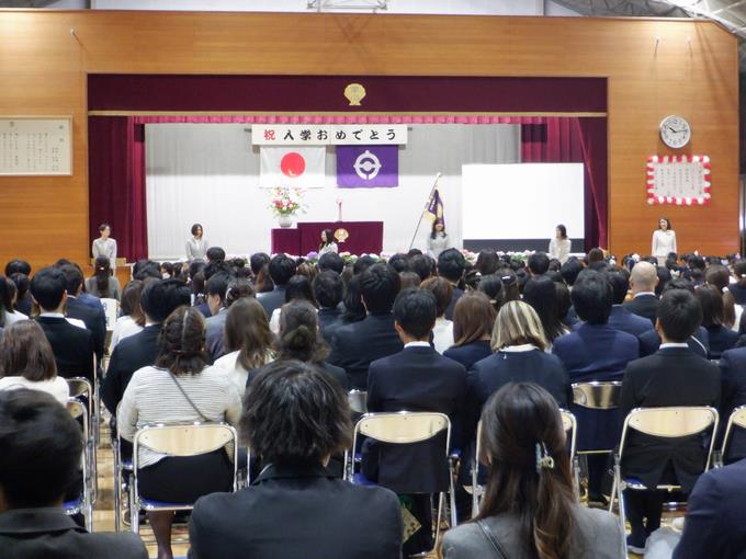 入学式会場