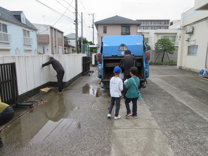 一番に来た男の子ふたり