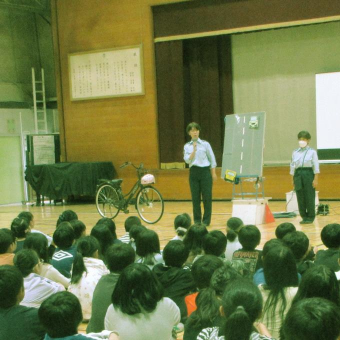 警察署の方のご指導