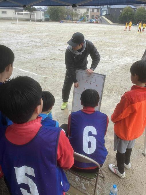 ハーフタイムのミーティング