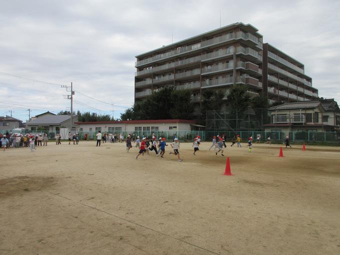 第２グランドは低学年