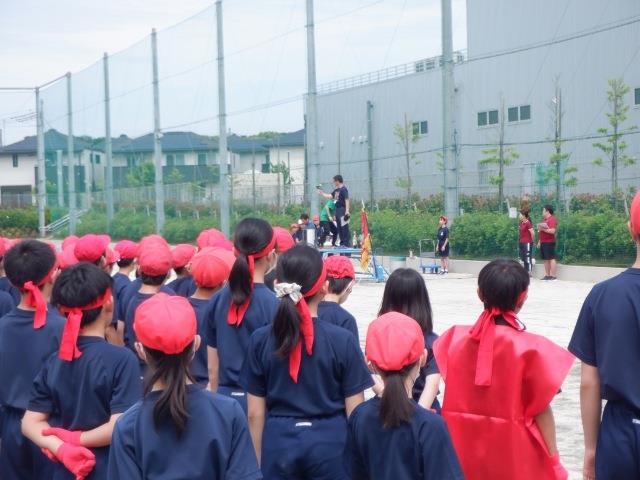開閉会式の練習