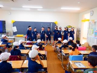 白組の練習