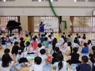 みんなで一斉に音を出します