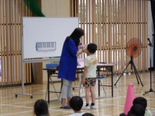 代表の子が発表しました