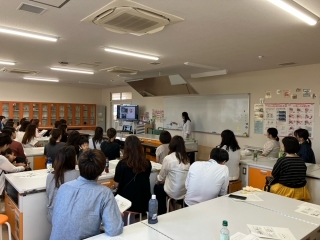 栄養士より学校給食の説明