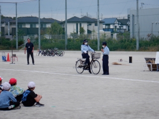 自転車の乗り方についてもお話いただきました