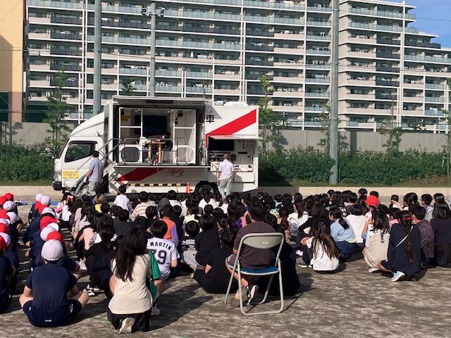 起震車体験