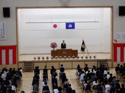 大きな声で返事ができました