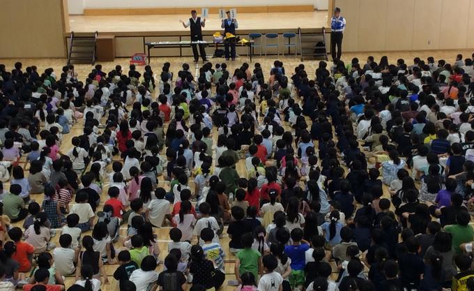 警察の方かお話を聞きました。