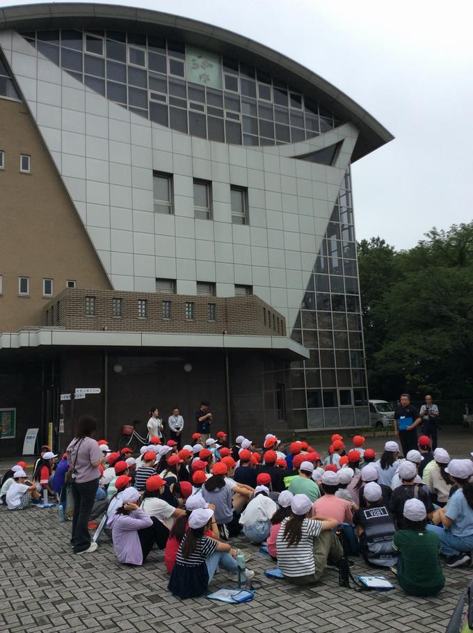 職員の方に説明を聞きました。