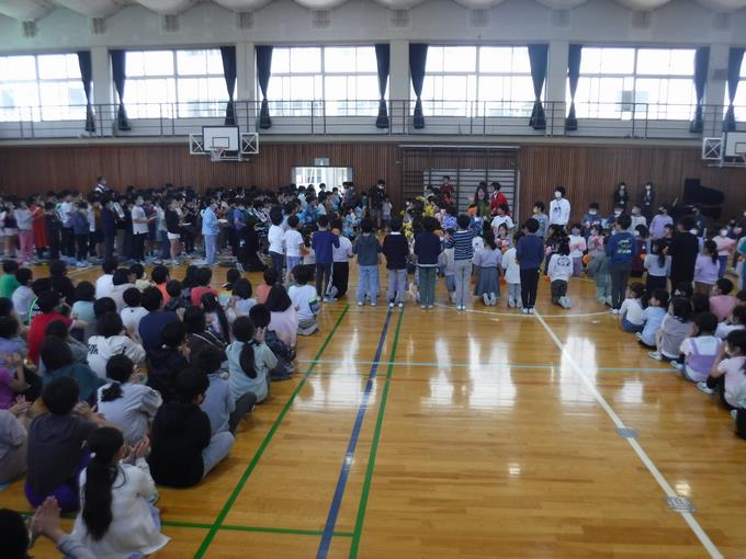 1年生入場