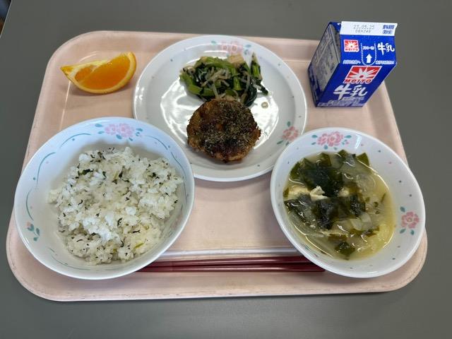 5月18日の給食