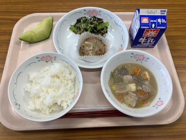 6月12日の給食