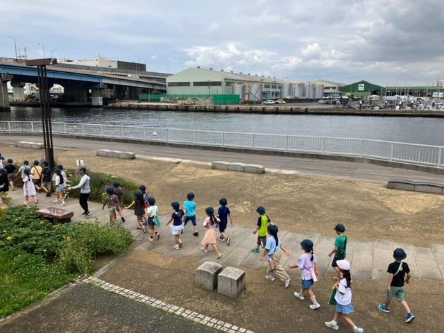 2年生＠親水公園へ