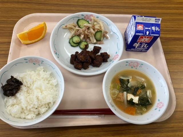 6月27日の給食