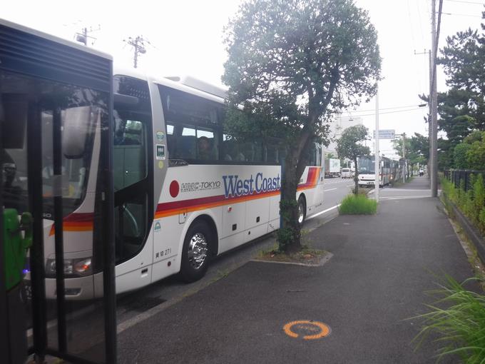 若松公園から出発🚌