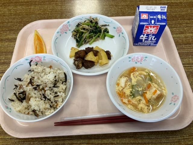 7月13日の給食