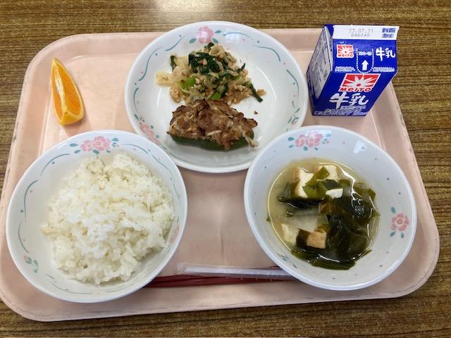 7月14日の給食