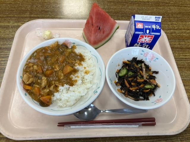 7月18日の給食