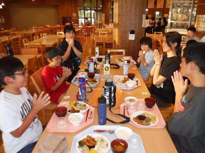 1日目の夕食(バイキング)