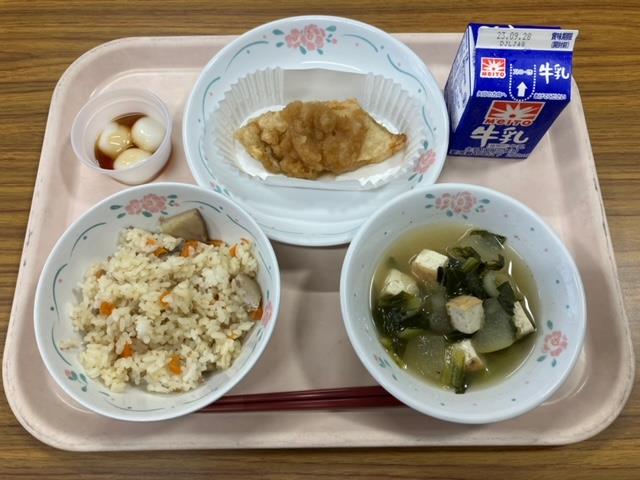 9月21日の給食