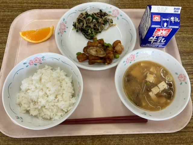 10月19日の給食