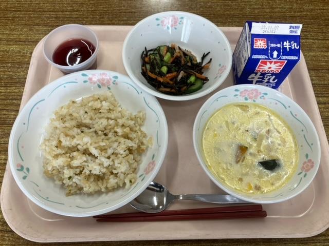 10月31日の給食