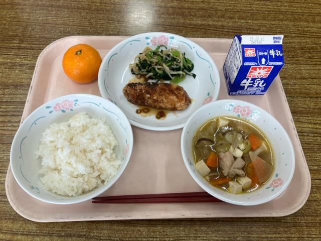 12月4日の給食