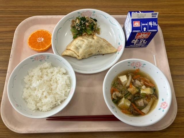 12月6日の給食