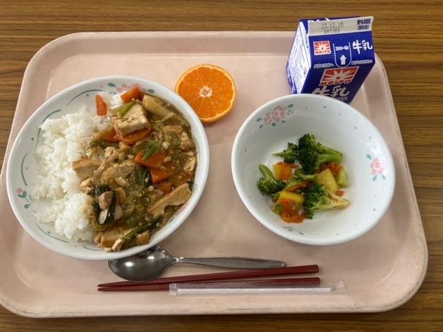 12月8日の給食