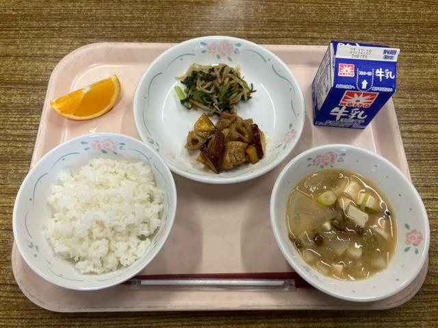 12月12日の給食