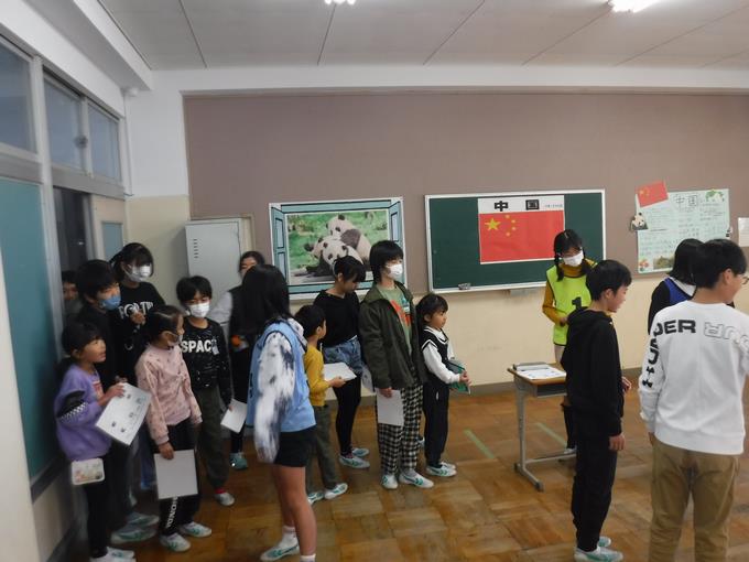 中国語クイズ@輪投げ