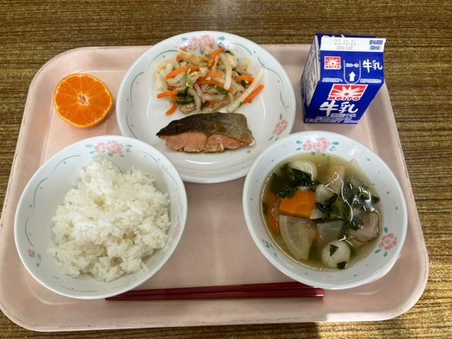 12月14日の給食