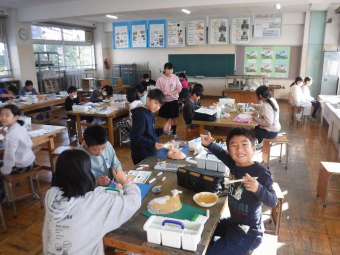 4年生@図画工作