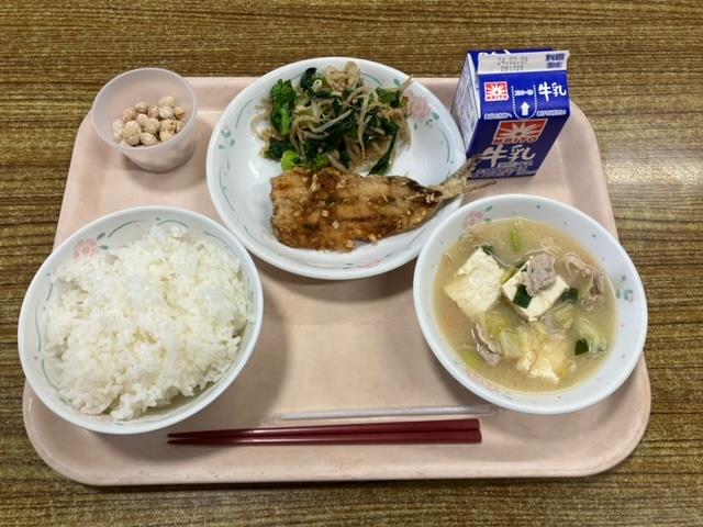 2月2日の給食