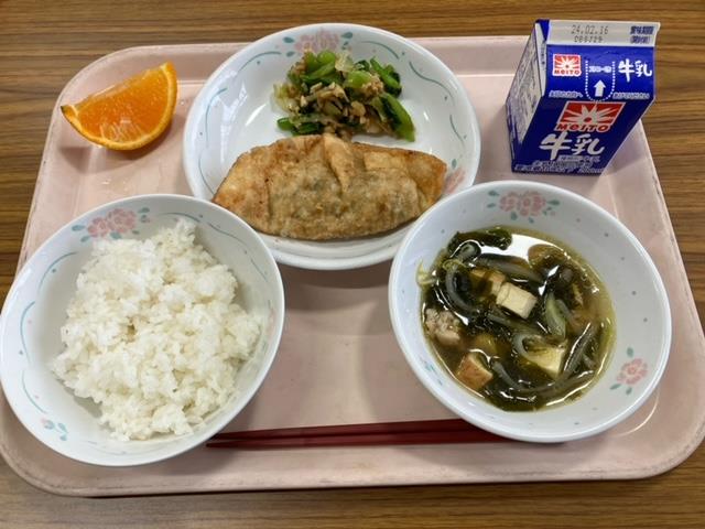 2月9日の給食