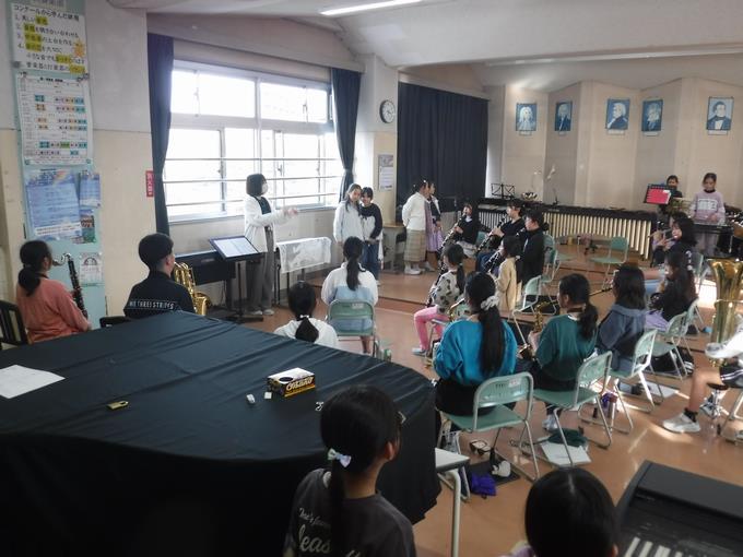 吹奏楽部@見学会