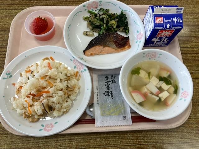 3月1日の給食