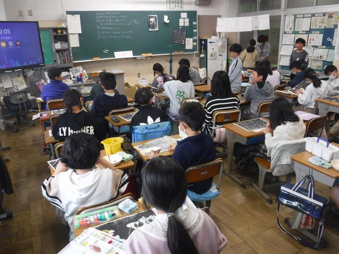 4年生@図画工作