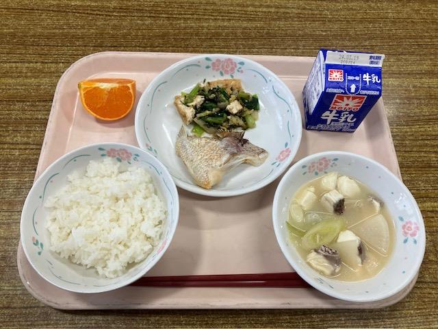 3月12日の給食