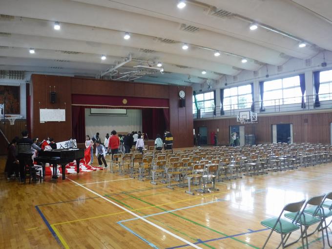 6年生@会場準備