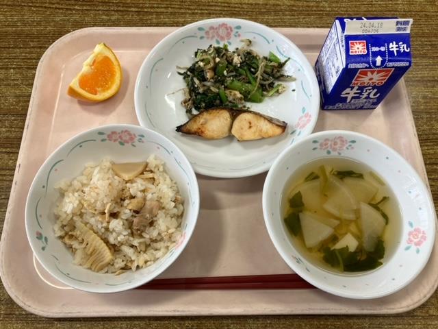 4月11日の給食