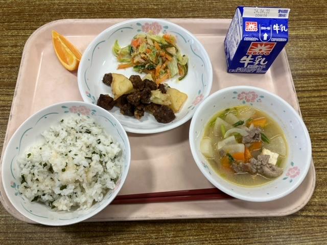 4月23日の給食